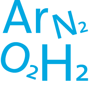 Von Argon bis Wasserstoff