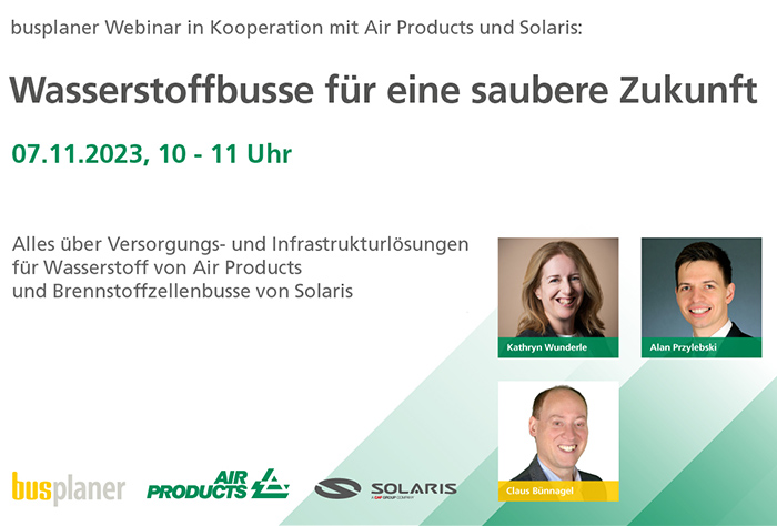 Wasserstoffbusse Webinar-Aufzeichnung