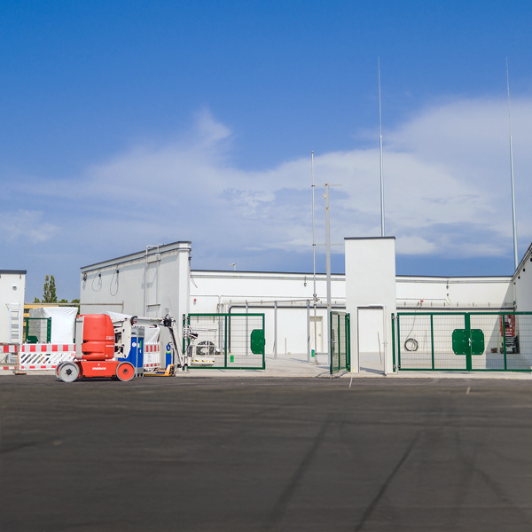 Baufortschritt Wasserstofftankstelle Meckenheim