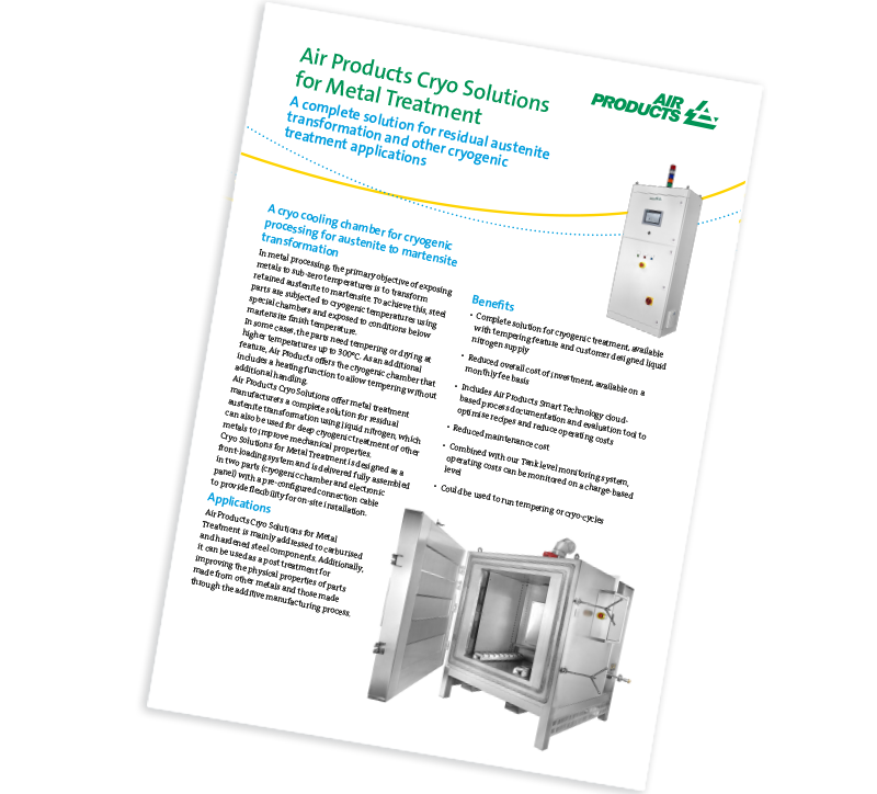 Cryo Solutions for Metal Treatment