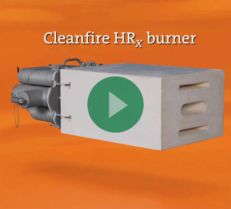 Video: Cleanfire® HRx Oxy-fuel Burner, featuring Smart Technology Video: Cleanfire® HRx Oxy-fuel Burner, featuring Smart Technology