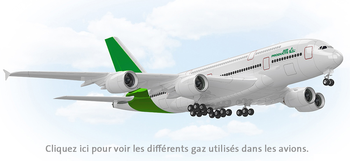 Cliquez ici pour voir les différents gaz utilisés dans les avions.