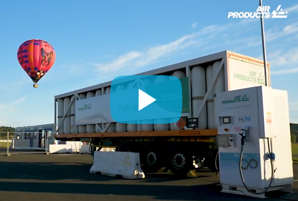 
Air Products participe à la première démonstration française de camion à pile à combustible à Albi