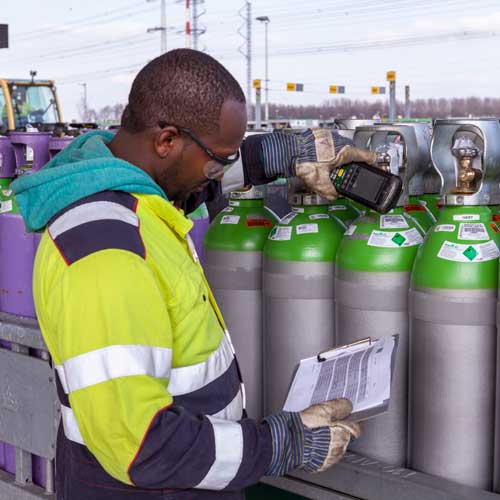 Veiligheid van verpakte gassen