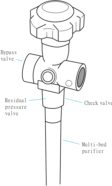 Valve 2d line drawing