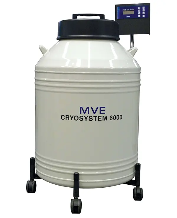 MVE Cryosystem 6000 on Wheels