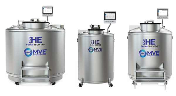 MVE HE Series Freezers with CryoVerse™Connect Controller