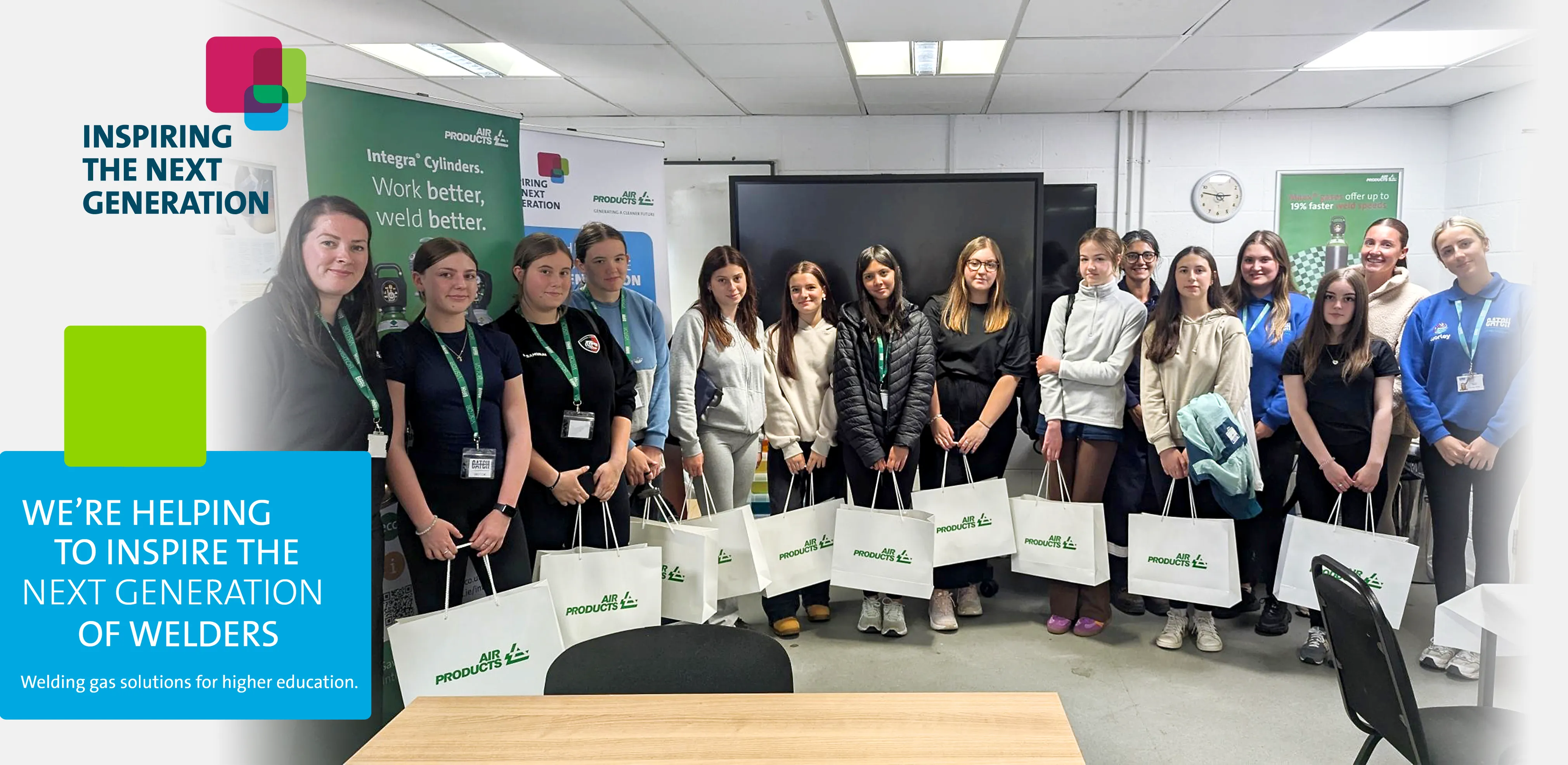Women in Welding Event - WE’RE HELPING TO INSPIRE THE NEXT GENERATION OF WELDERS