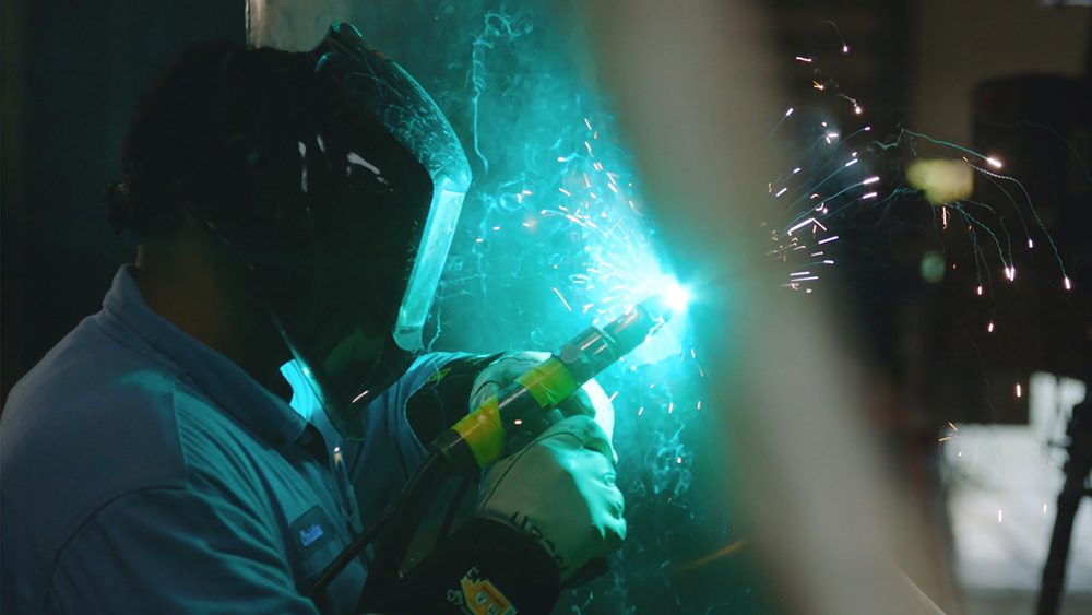 Still MIG welding with Argon…?