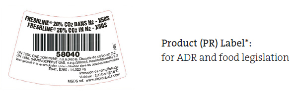 Product label